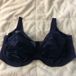 Goddess Keira Banded Underwire Bra 44H Navy